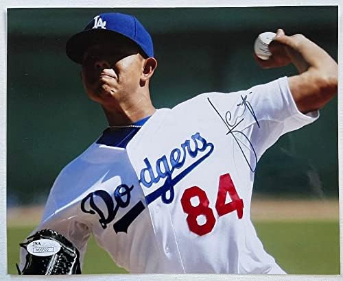 Julio Urias Aláírt Dedikált Fényes 8x10 Fotó Los Angeles Dodgers - SZÖVETSÉG COA