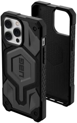 URBAN ARMOR GEAR UAG iPhone 14 Pro Max Esetben 6.7 Uralkodó Pro Ezüst - Kompatibilis MagSafe védőburkolat & 6.7 Prémium