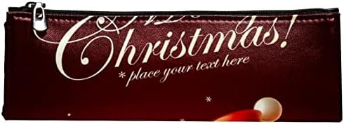TBOUOBT Kozmetikai Utazási Táska, Smink, Smink Táska Piperekészlet, Boldog Karácsonyt, Mikulás Vicces