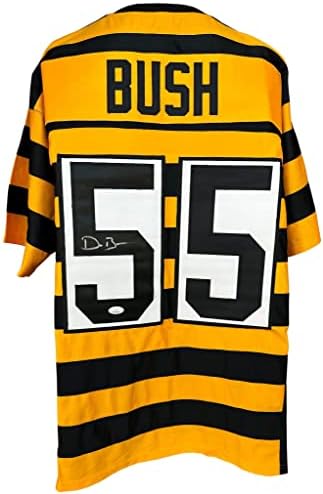 Devin Bush dedikált, aláírt mez NFL Pittsburgh Steelers SZÖVETSÉG COA