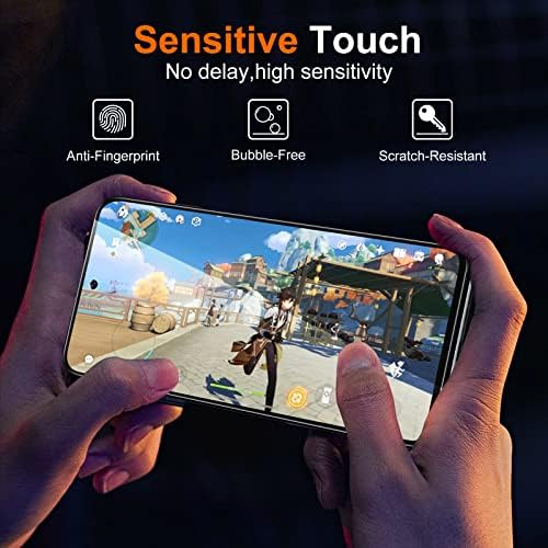 UniqueMe [2+1 Csomag Kompatibilis Motorola Moto G Stylus 5G [2023] Képernyő Védő Edzett Üveg, Kamera Lencséjét Védő