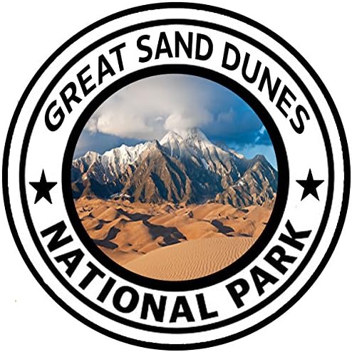 Rogue River Taktikai Nagy Sand Dunes Nemzeti Park Matrica 5 Kerek Autó Auto Matrica Colorado