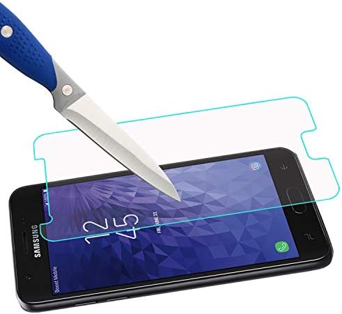 Mr Pajzs [3-PACK] Célja A Samsung Galaxy J3 Pályán [Illeszkedik az Esetben Változat] [Edzett Üveg] Képernyő Védő [Japán