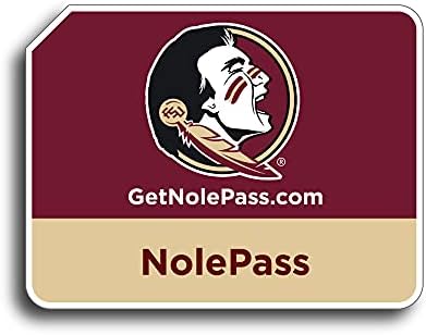 NCAA NolePass Útdíj Matrica; E-PASS Kártyás fizetős Program, Működik Minden fizetős Utak FL, GA, NC