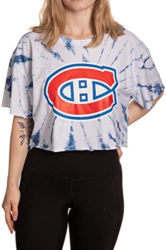 Calhoun NHL Surf & Skate Női Túlméretes Csepp Váll Termés T-Shirt – A Naplemente Gyűjtemény