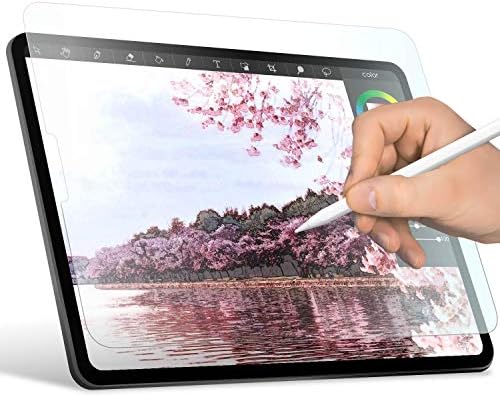 ELECOM Papír-Érzem, képernyővédő fólia Kompatibilis iPad Pro 11 hüvelyk (2018,2020 Modell), amelynek Célja a Rajz, csillogásmentes