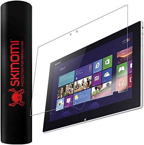 Skinomi képernyővédő fólia Kompatibilis Sony Vaio Tap 11 (SVT11213CXB, Tablet Csak) Tiszta TechSkin TPU Anti-Buborék