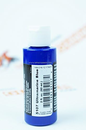 Createx Airbrush Színek 5107 Átlátszó Ultramarin Kék 2oz. A festék. által SprayGunner