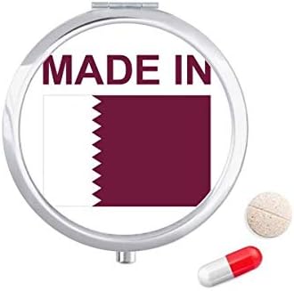 Készült Katar Ország Szerelem Tabletta Esetben Zsebében Gyógyszer Tároló Doboz, Tartály Adagoló