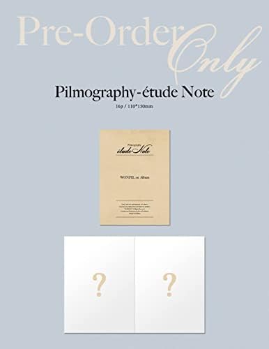 JYP Ent. WONPIL - Pilmography [Véletlenszerű ver.] (1. Album) EGY Véletlen Album+Előzetes Rendelés Előnyei+CultureKorean